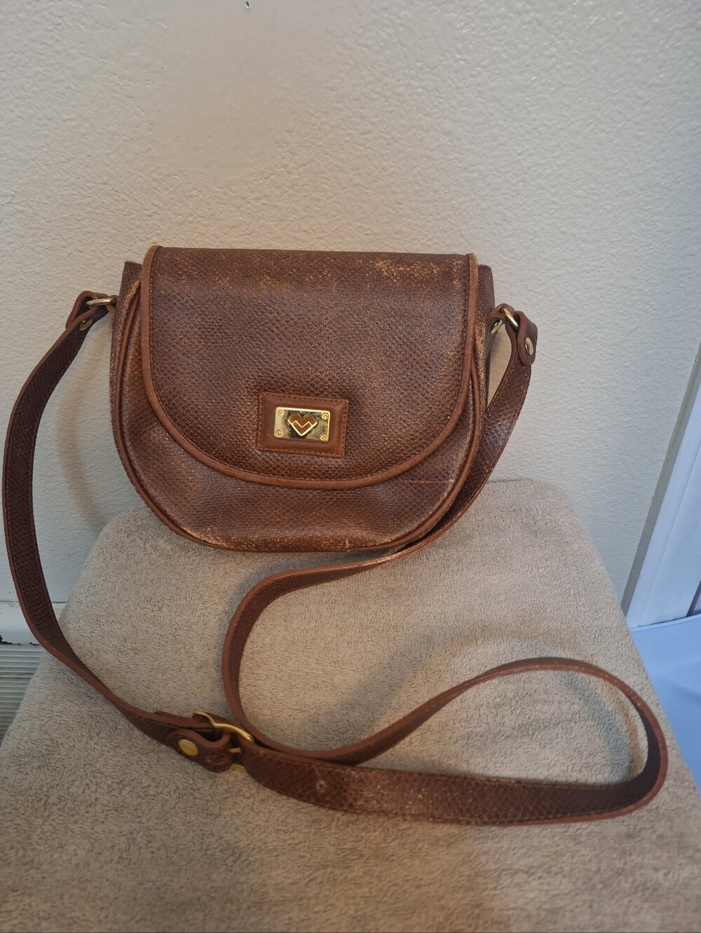 Vintage Mario Valentino Leather Crossbody Bag